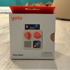 Yoto Mini Compact Audio Player - Orange and White